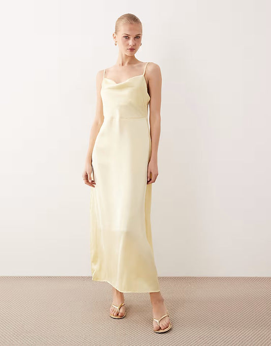 Long Yellow Dress